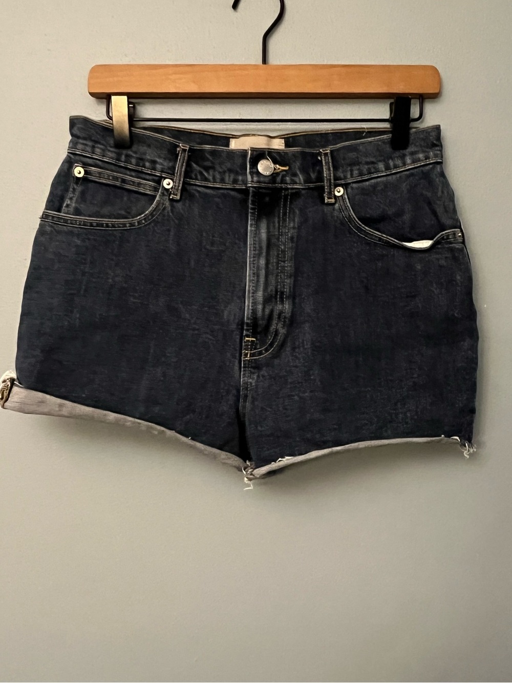 Everlane Denim High-Rise Shorts